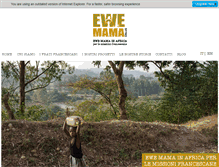 Tablet Screenshot of ewemama.org